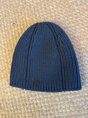 DDC Labs; Blue knit ski cap; One Size